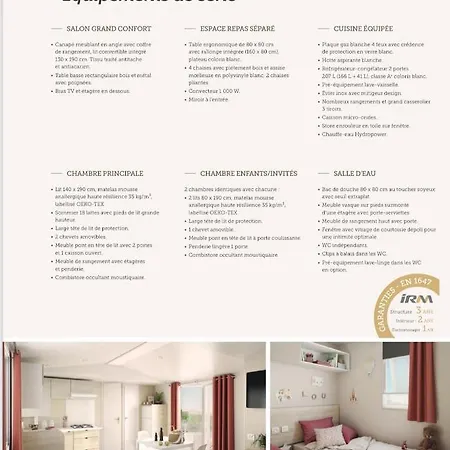 Saint Tropez-gassin Luxe 6 Personnes キャンプ場