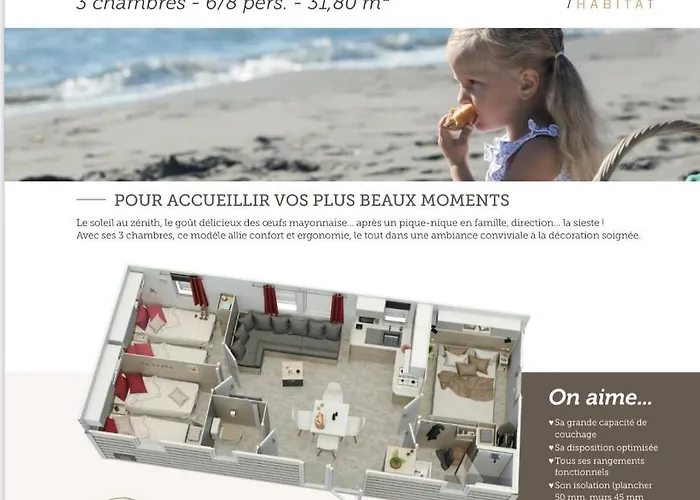 Saint Tropez-gassin Luxe 6 Personnes Campingplads *
